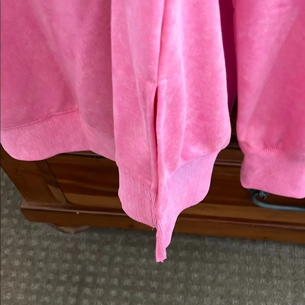 Pink Relaxed Fit Crewneck Sweatshirt Size Large - Picture 3 of 8